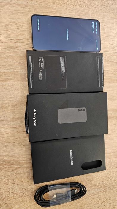 Samsung Galaxy S24+, Dual SIM, 12GB RAM, 256GB, 5G, Onyx Black