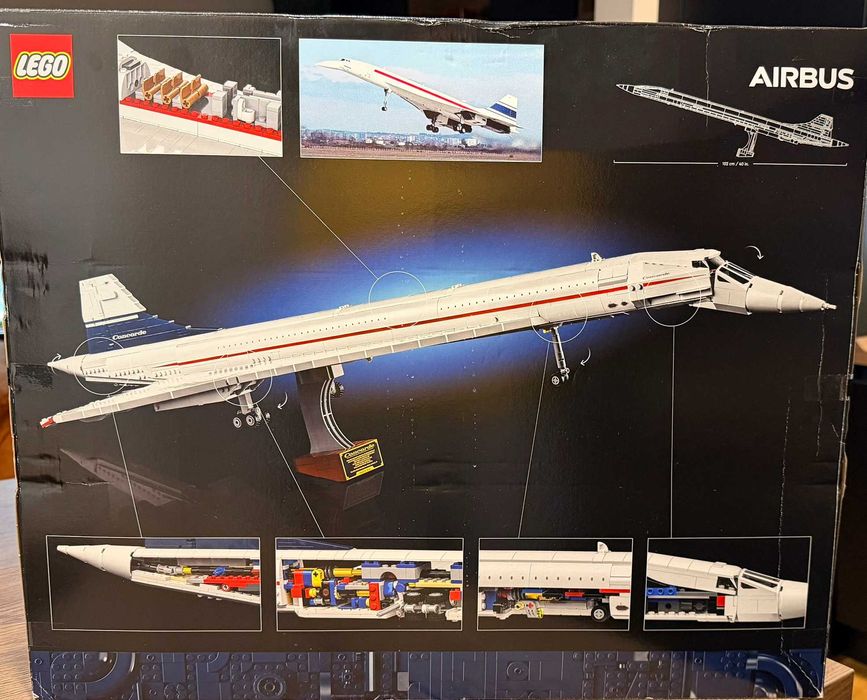 LEGO Concorde (colectia LEGO ICONS)
