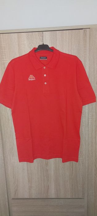 Tricouri Kappa Sport Alb - Roșu L XL 100 lei bucata