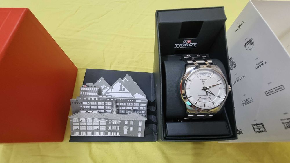 Часовник aвтомат Tissot Couturier Powermatic 80 High tech escapement