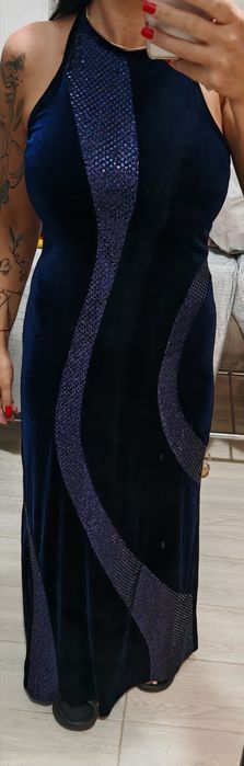 Rochie catifea ocazie