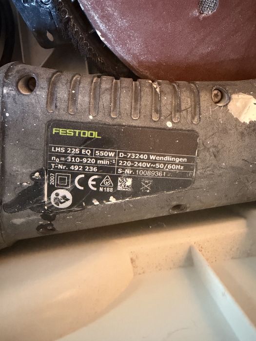 Masina de slefuit Festool Planex LHS 225 EQ-PLUS