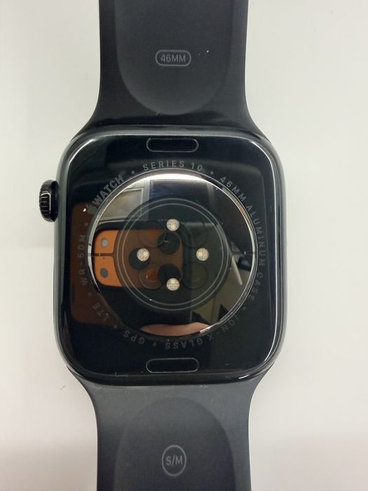 Apple Watch,10 GPS Cellular,jet black aluminium Case 46mm
