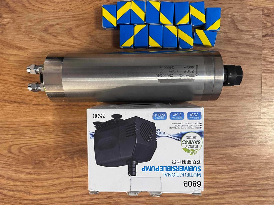 CNC 3 axe - motoare Nema 34 + Spindle 2.2Kw