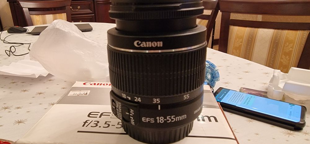 Объектив для фотоаппарата СANON EOS 600D