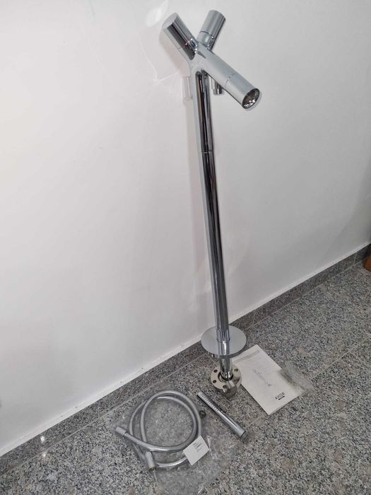 Vând baterie cadă cu montaj în pardoseală - Hans Grohe Axor