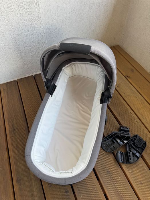 Landou Cybex Cot S Gri + adaptori