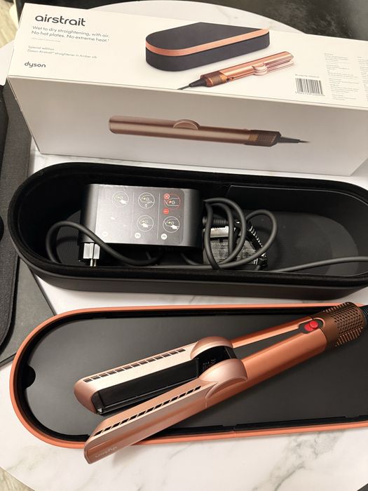 Dyson Airstrait Amber silk/Pink champagne