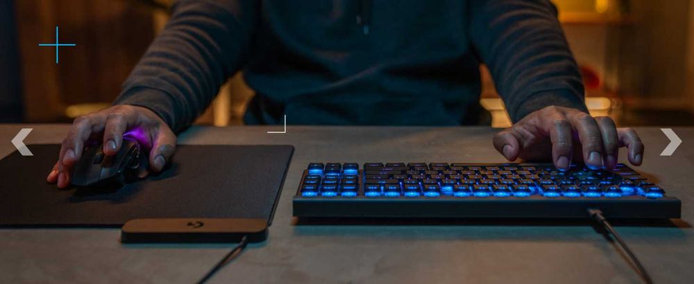 Геймърска клавиатура Logitech G515 Rapid TKL DEU QWERTZ черна - НОВА