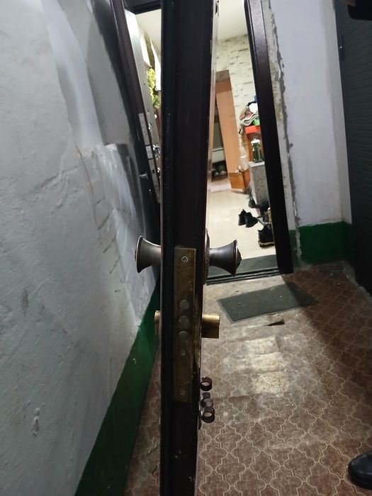 Металлическую дверь