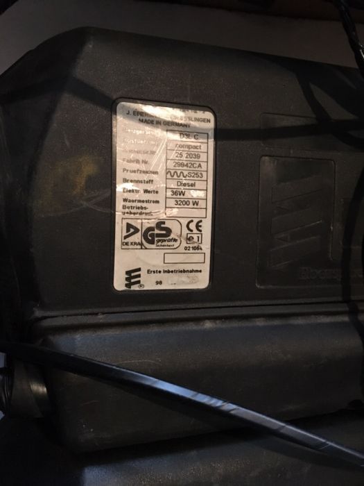 Продвам и ремонтирам суха печка Webasto и Eberspacher