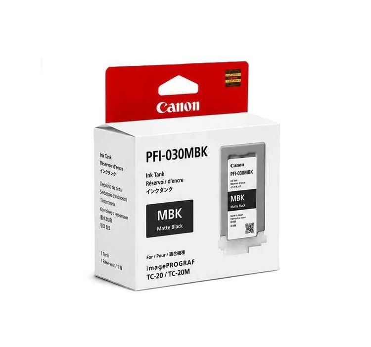 ! Картридж Canon PFI-030MBK Matte Black Pigment для imagePROGRAF TC-20