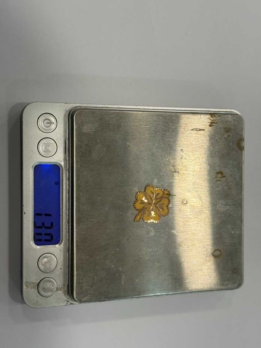 Златна висулка детелина – 14 карата (585), 1.30 г