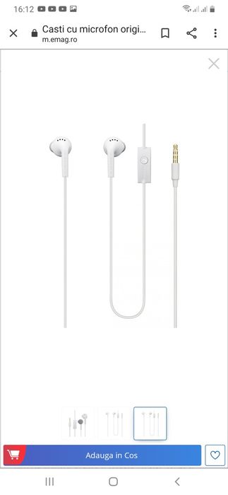 Casti samsung ehs61asfwe