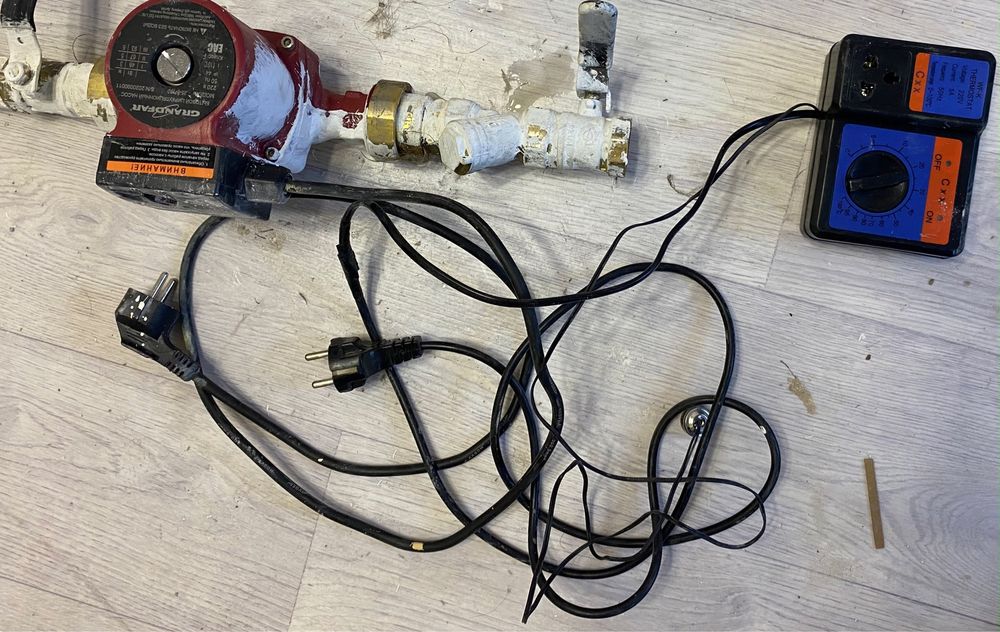 Газовый котёл, самодельный печь