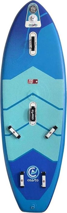пълен комплект уиндсърф - дъска надуваема + учебен риг 3.5 кв.м , windsurf board inflatable