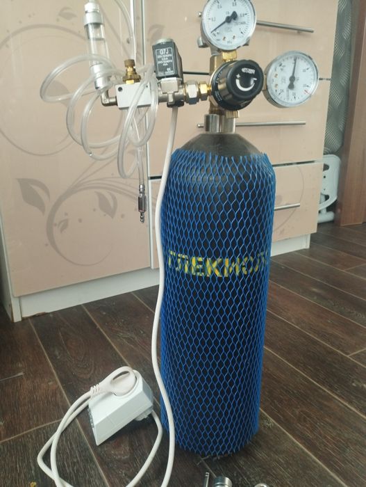 Продам систему СО2 для аквариума.