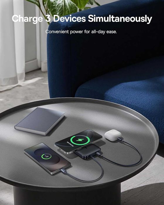 Външна батерия Baseus Picogo Magsafe, 10000mAh Qi2.2 сертифицирана