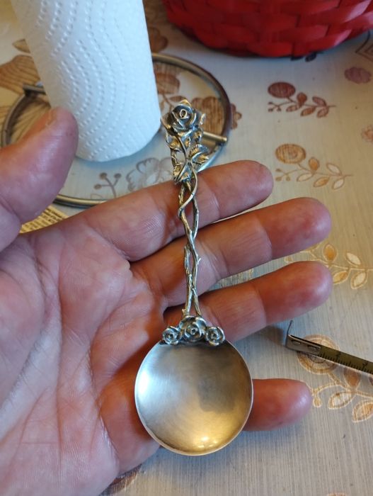 Lingurita argint masiv 800