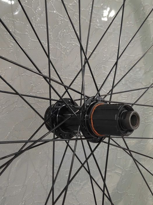 Капли за велосипед 28 цола Bontrager с динамо главина Shimano