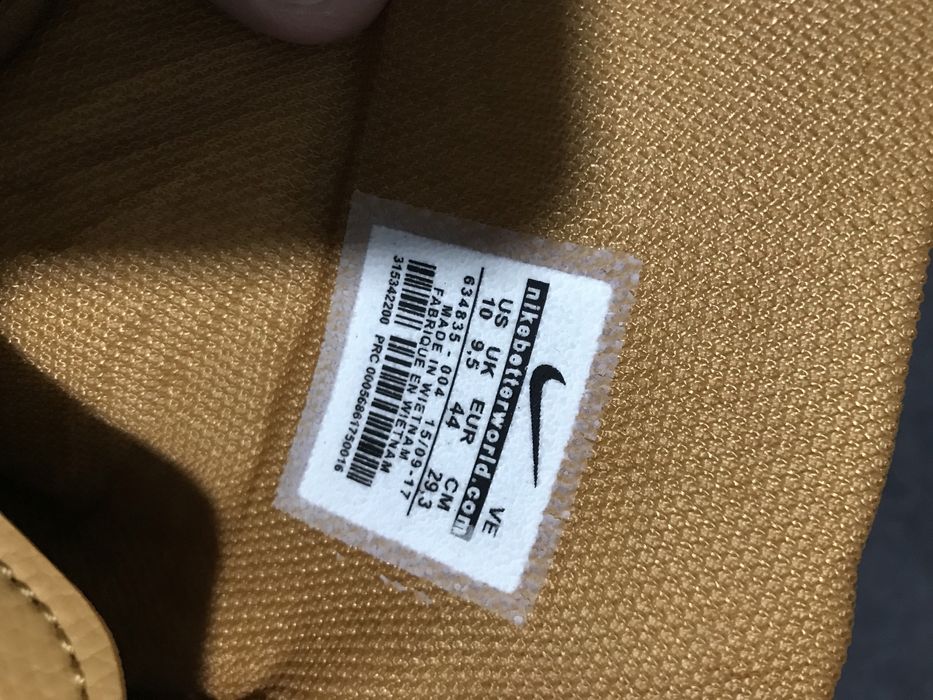 Мъжки кожени обувки Nike Air Force 1 Gore-Tex