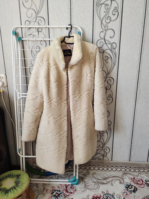 Шуба натуральный мутон