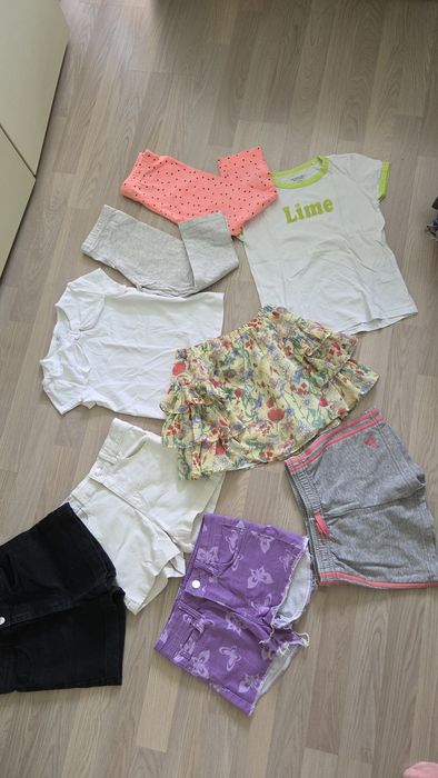 Лот летни дрехи HM, Adidas, Reserved 134 см