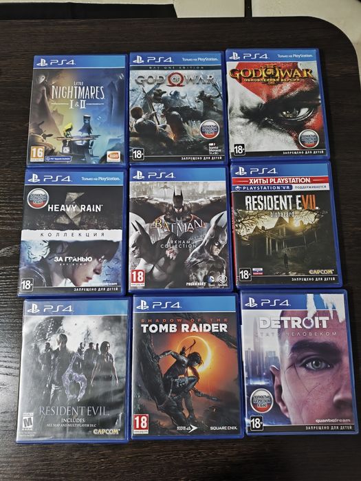 Игры для Playstation 4. 5