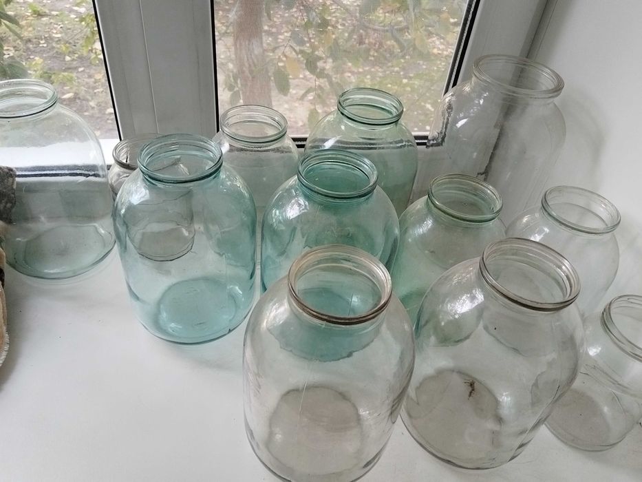 Банки разного объёма