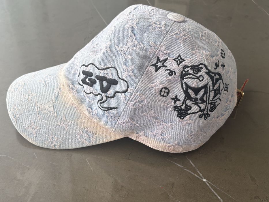 Дънкова шапка Louis Vuitton