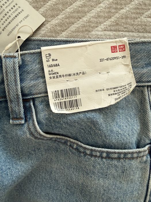 Джинсы uniqlo & jw anderson