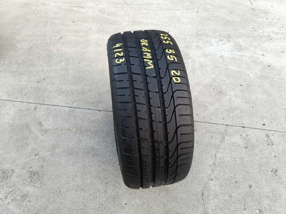 O anvelopa de vara 255 35 20 pirelli p zero profil 8 mm dot 4123