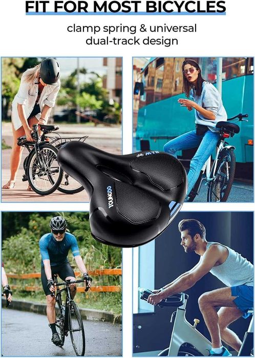 Sa, Scaun de bicicletă HUGEOAKS cu spumă cu memorie, variante