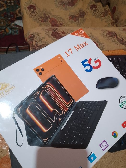 Planshet 1 tb katta ekran 10 ming miliamper
