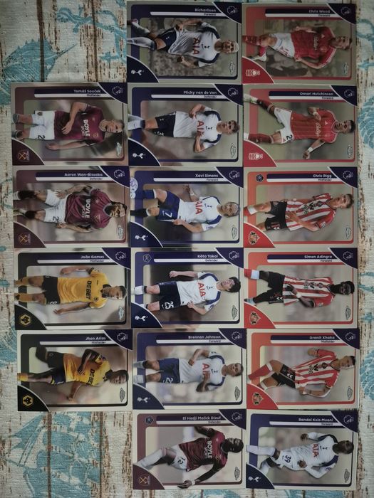 Topps EPL Chrome 2026 - Base & Inserts Updated 19.04
