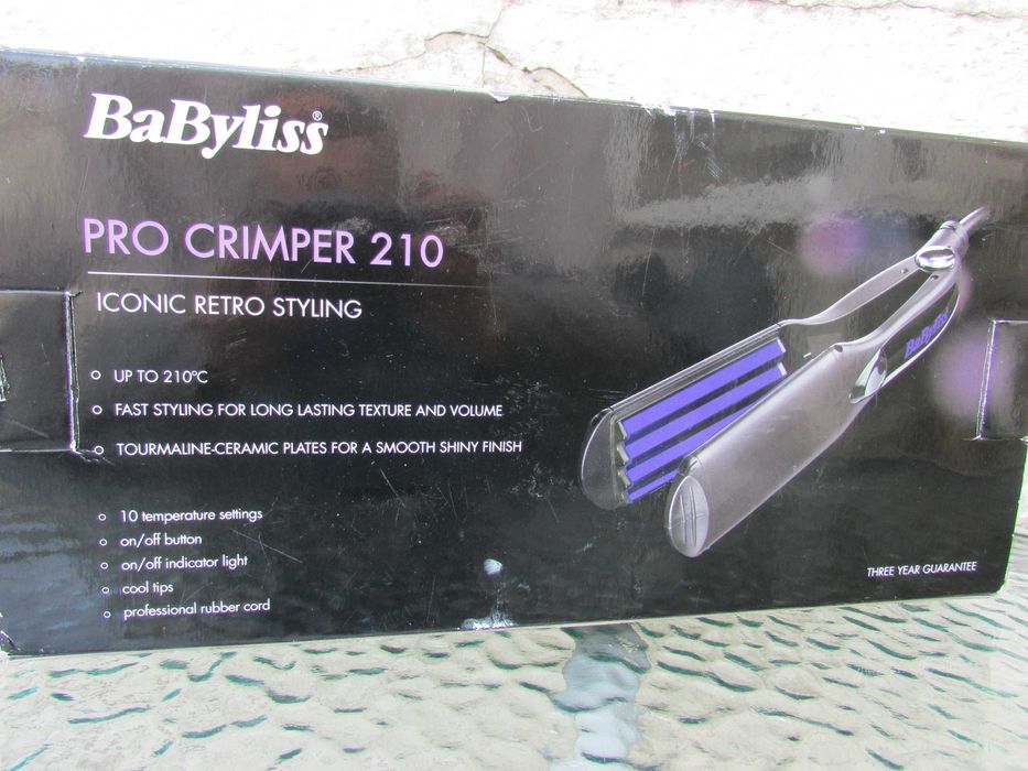 Преса за коса -  вафлички BaByliss