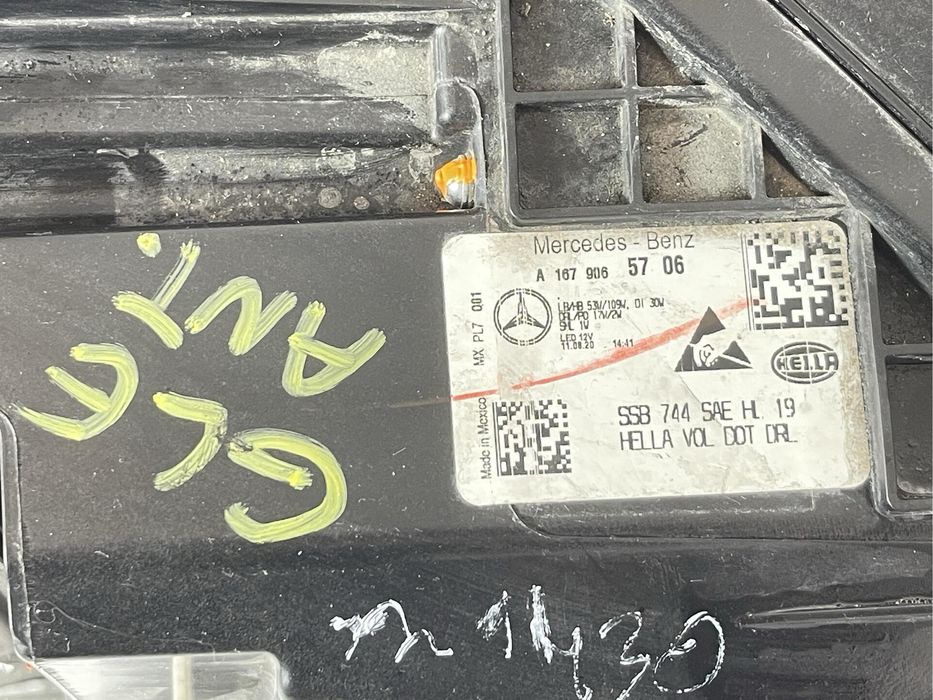 Ляв фар за MERCEDES GLE W167