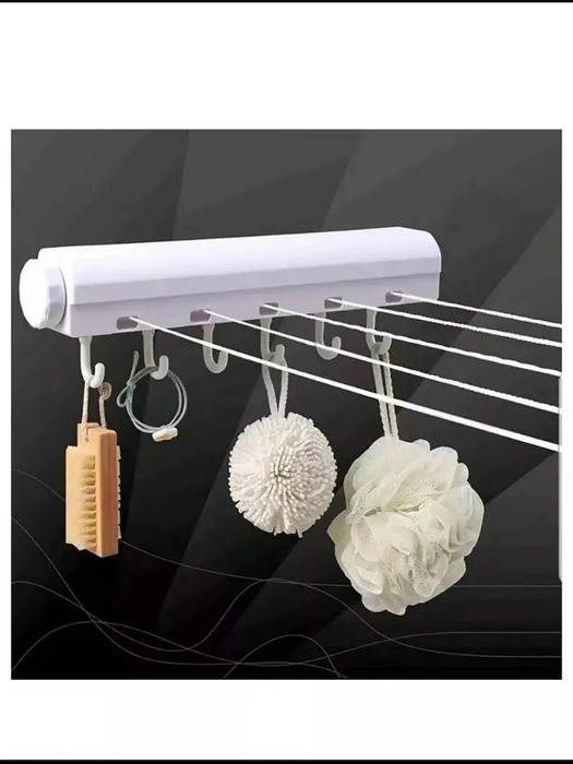 Сушилка для белья настенная вытяжная, 5 линий.