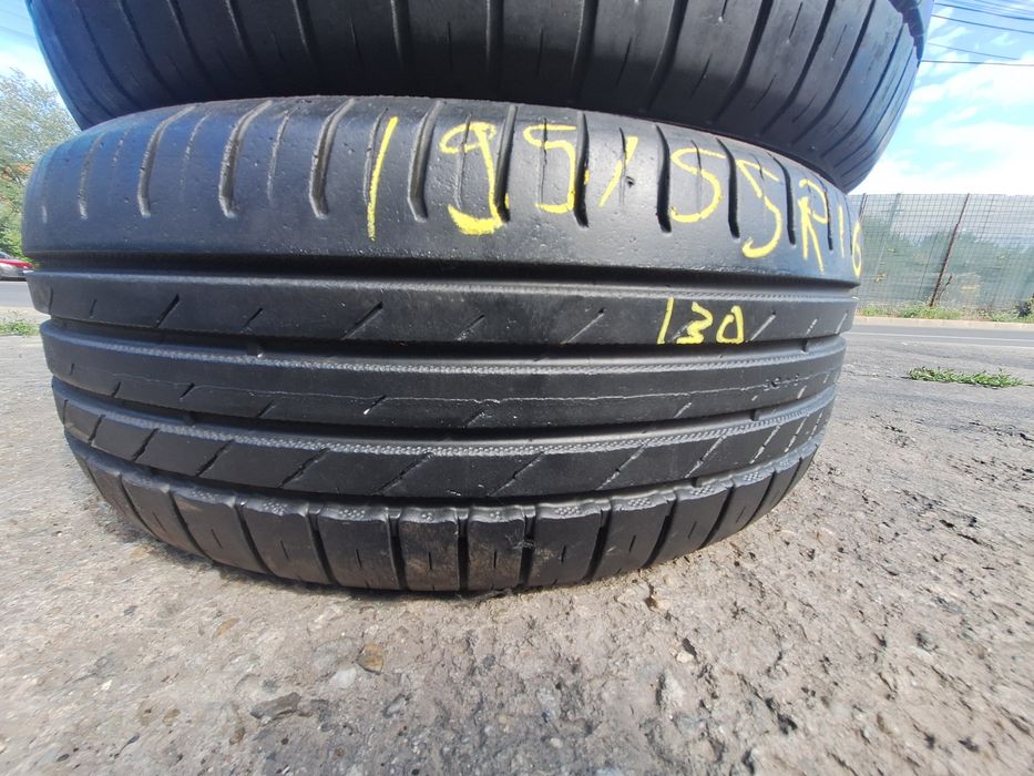 4 anvelope vara 195/55r16 Nokian  2021 Montaj Gratuit