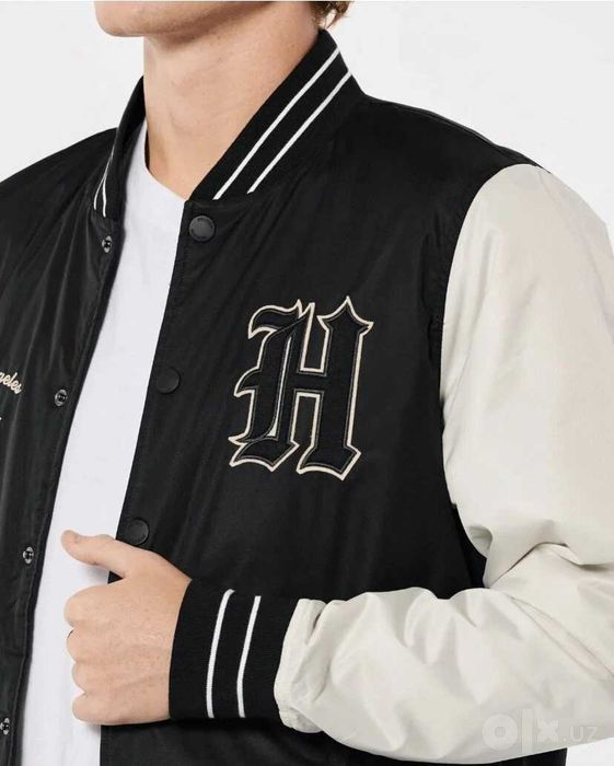 Детская куртка для мальчика на 10-11лет, американский бомбер Hollister