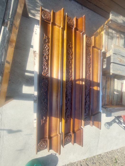 Двери резные бук.