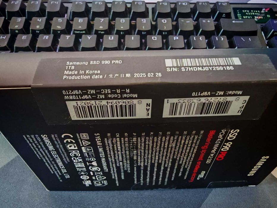 НОВ ! SSD 1TB, Samsung 990 PRO PCIe 4.0 NVMe