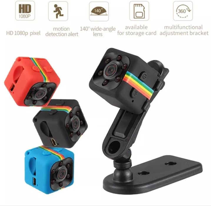 Шпионска микро камера SQ11 FULL HD с нощен режим