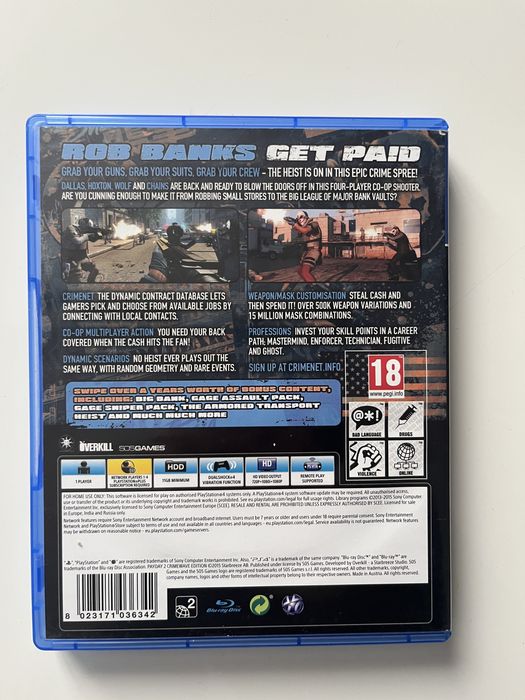 Payday 2 за PS4