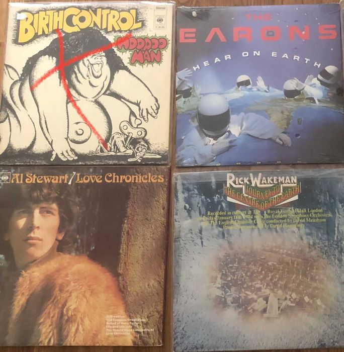 Виниловые пластинки разные