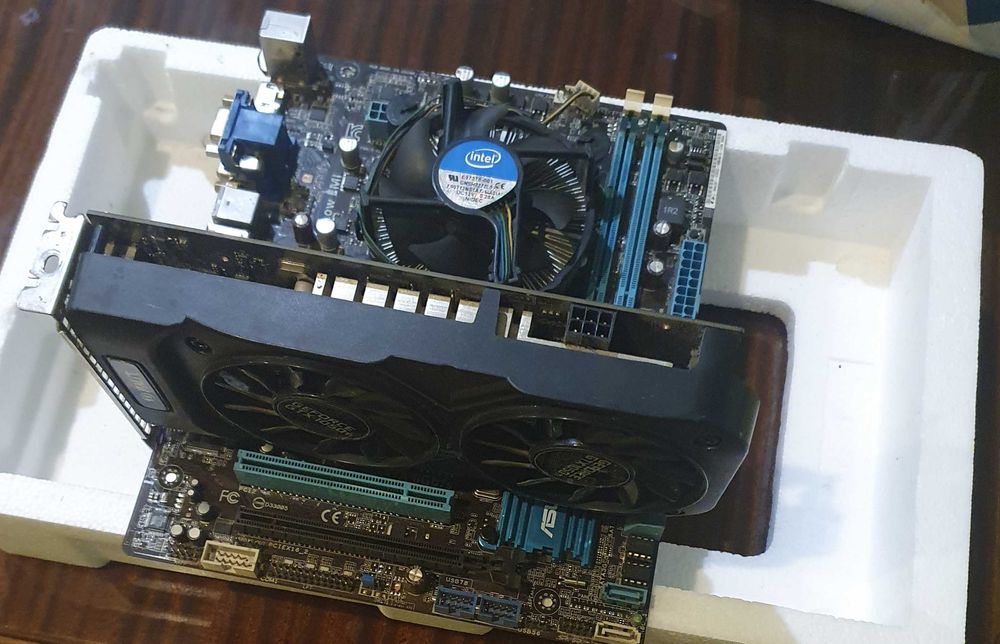 i5-3470 + GTX 1050 Ti + ASUS P8H75-M LE | PHP Service Разград