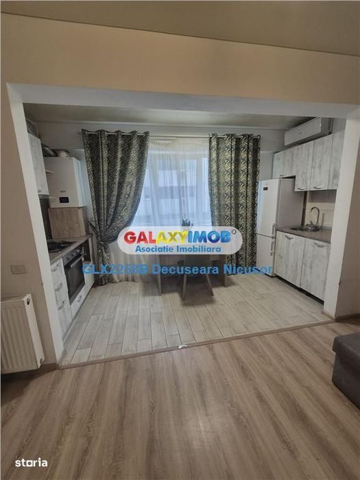 Garsoniera mobilata si  utilata Militari Residence 300 euro