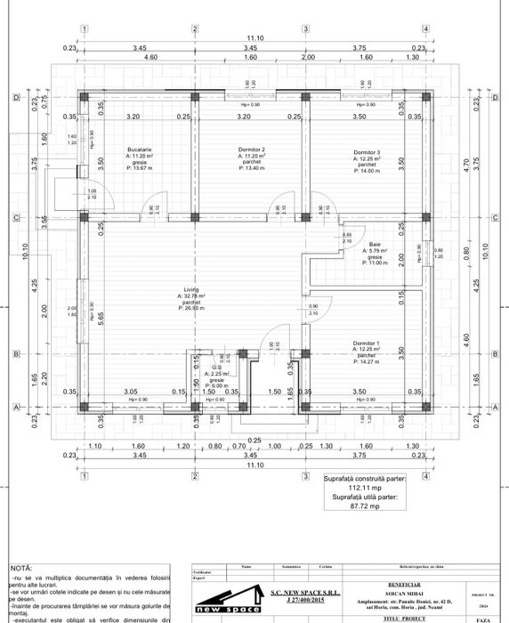 Casa de vânzare în Horia