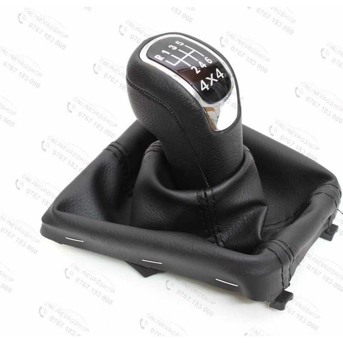 Nuca piele + manson schimbator Skoda Superb 2