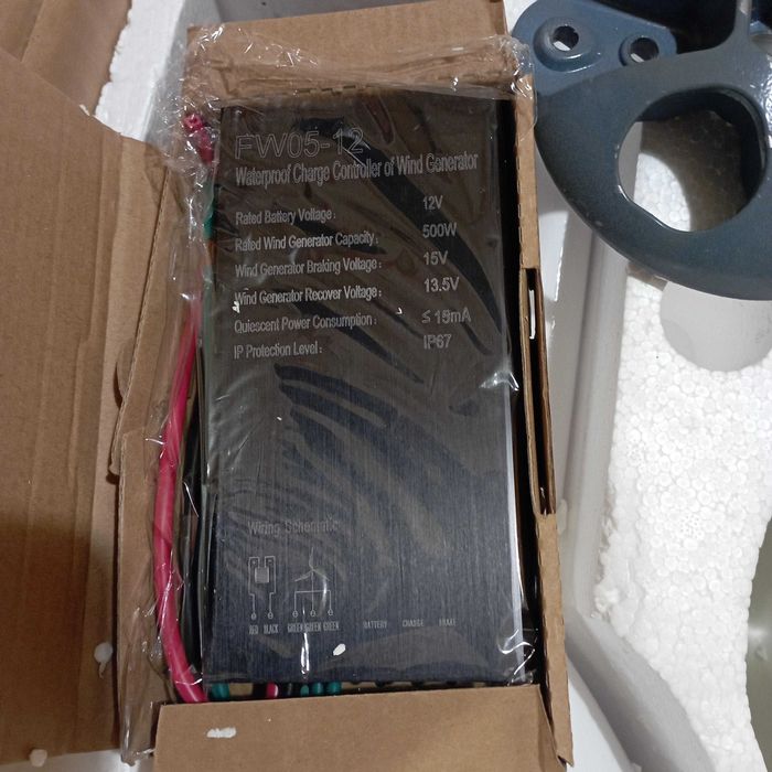 вятърна турбина 500W,12V-нова